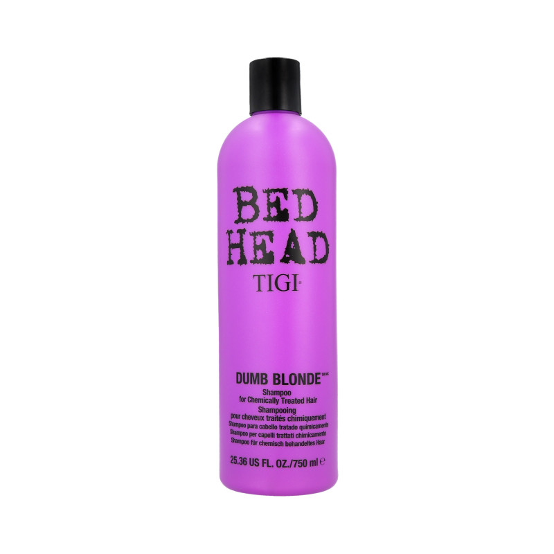 Tigi Bed Head Dumb Blonde Shampoo capelli biondi 750 ml - 1