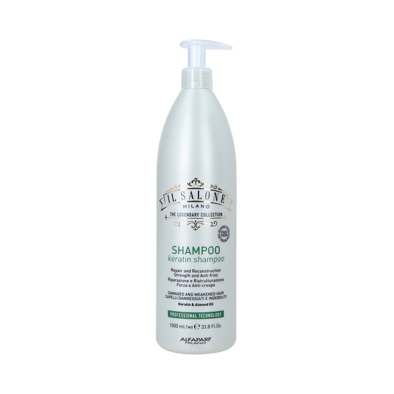 ALFAPARF IL SALONE MILANO KERATIN Odbudowujący szampon do włosów 1000ml - 1