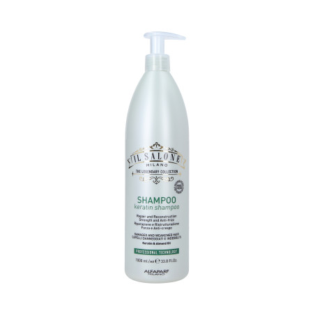 ALFAPARF IL SALONE MILANO KERATIN Odbudowujący szampon do włosów 1000ml - 1