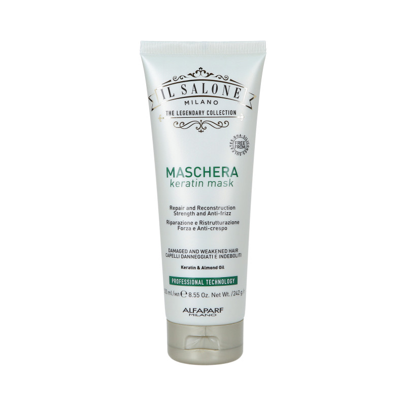 ALFAPARF IL SALONE MILANO KERATIN Odbudowująca maska do włosów 250ml - 1