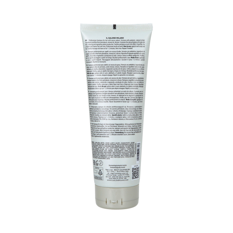 ALFAPARF IL SALONE MILANO SCALP SYSTEM BALANCE Shampoo detergente per capelli grassi 250ml