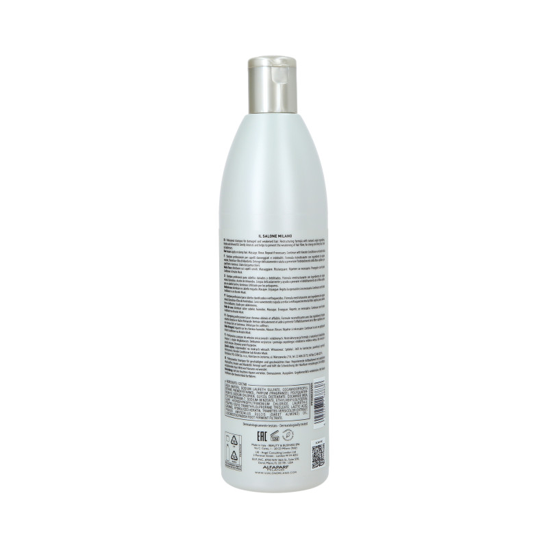 ALFAPARF IL SALONE MILANO KERATIN Shampoo rigenerante per capelli 500ml