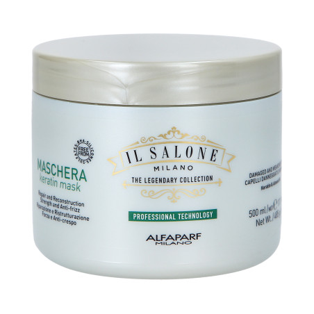 ALFAPARF IL SALONE MILANO KERATIN Odbudowująca maska do włosów 500ml - 1 ALFAPARF IL SALONE MILANO KERATIN Odbudowująca maska do włosów 500ml - 1
