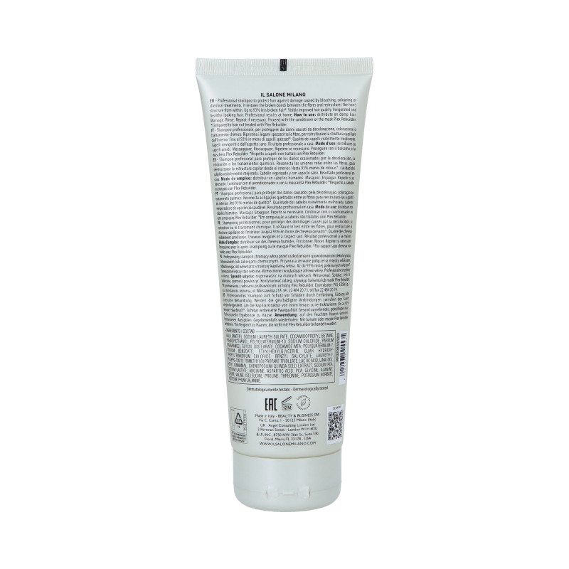 ALFAPARF IL SALONE MILANO PLEX REBUILDER Szampon odbudowujący włosy po zabiegach chemicznych 250ml - 2
