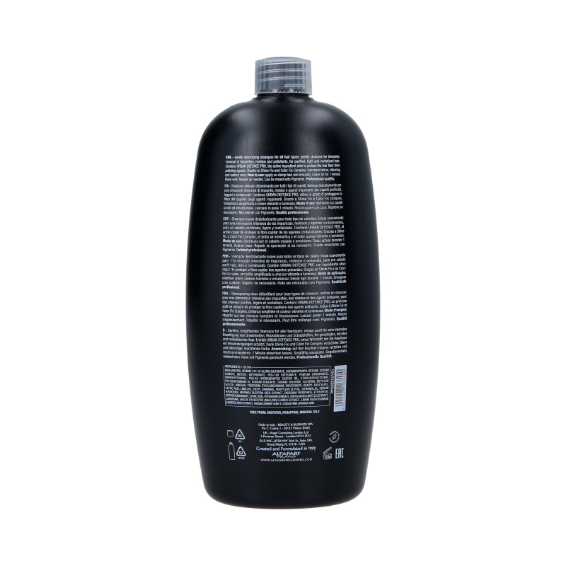 ALFAPARF SEMI DI LINO SUBLIME Shampoo detergente e detossinante per tutti i tipi di capelli 1000ml - 2
