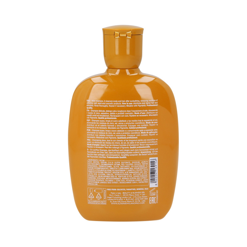 ALFAPARF SEMI DI LINO AFTER-SUNSHINE Szampon do włosów po eksplozji słonecznej 250ml