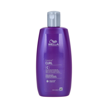 WELLA PROFESSIONALS CREATINE+ CURL (C ) Płyn do trwałej ondulacji do włosów farbowanych i uwrażliwionych 250ml