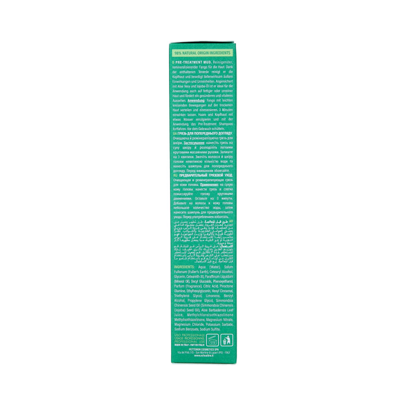 ECHOSLINE B.PUR PRE-TREATMENT MUD Glinka do oczyszczania skóry głowy 150ml - 4