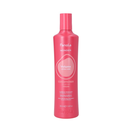 FANOLA WONDER VOLUME EXTRA CARE Wegańska odżywka nadająca objętość i gęstość 350ml - 1