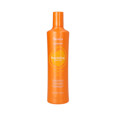 FANOLA WONDER NOURISHING EXTRA CARE Wegański szampon odbudowujący do włosów suchych i zniszczonych 350ml - 1 FANOLA WONDER NOURISHING EXTRA CARE Wegański szampon odbudowujący do włosów suchych i zniszczonych 350ml - 1