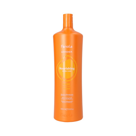 FANOLA WONDER NOURISHING EXTRA CARE Wegańska odżywcza maska do włosów suchych i zniszczonych 1000ml - 1 FANOLA WONDER NOURISHING EXTRA CARE Wegańska odżywcza maska do włosów suchych i zniszczonych 1000ml - 1