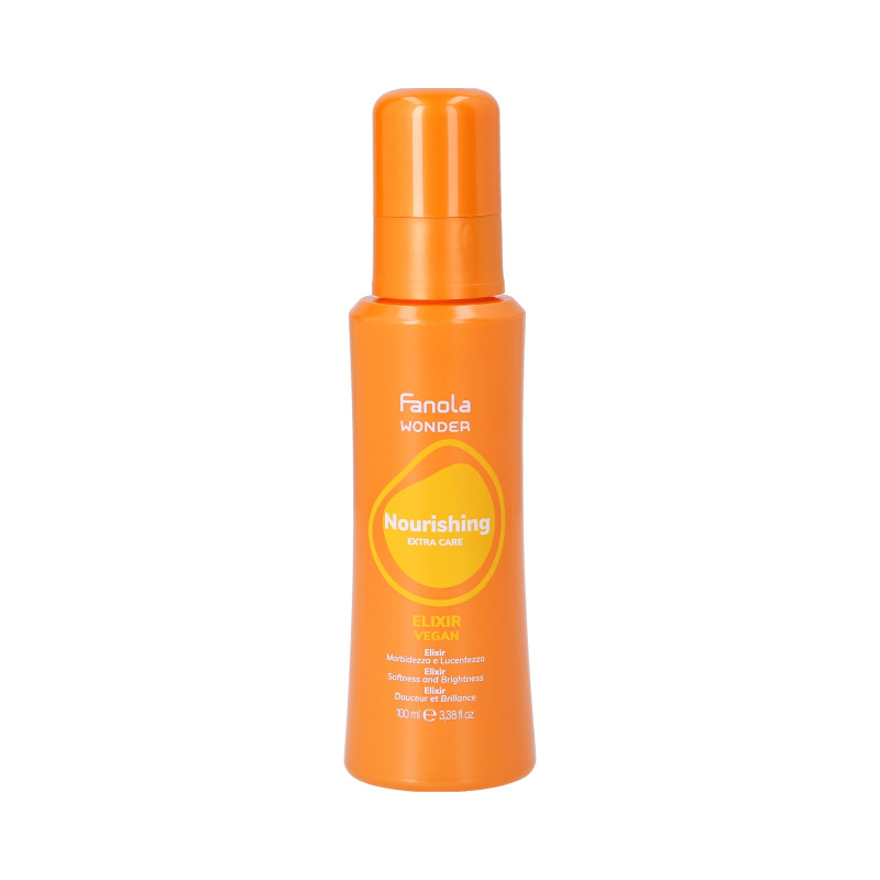 FANOLA WONDER NOURISHING EXTRA CARE Elisir disciplinante vegano per capelli 100ml - 1