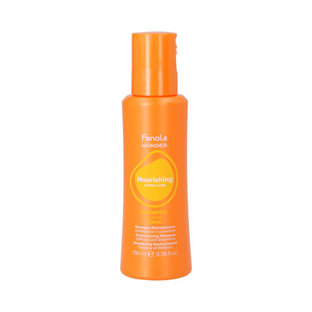 FANOLA WONDER NOURISHING EXTRA CARE Shampoo vegano ristrutturante per capelli secchi e danneggiati 100ml - 1 FANOLA WONDER NOURISHING EXTRA CARE Shampoo vegano ristrutturante per capelli secchi e danneggiati 100ml - 1