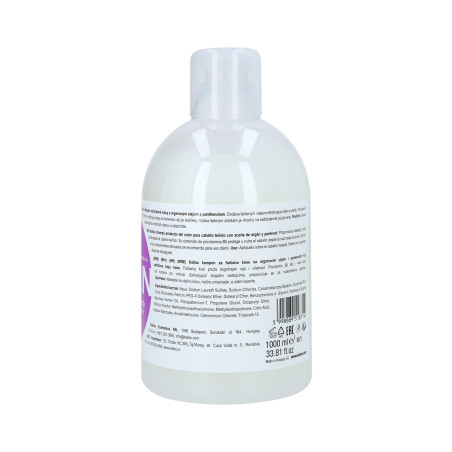 KALLOS ARGAN Szampon do włosów farbowanych 1000ml