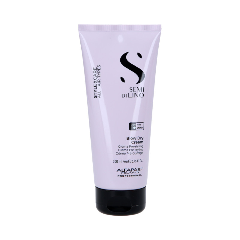 ALFAPARF SEMI DI LINO STYLE&CARE BLOW DRY Krem stylizujący do suszenia włosów 200ml - 1