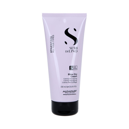 ALFAPARF SEMI DI LINO STYLE&CARE BLOW DRY Krem stylizujący do suszenia włosów 200ml - 1