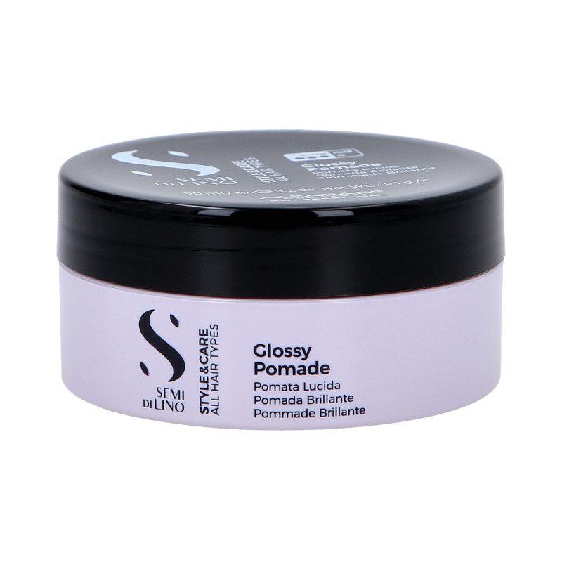 ALFAPARF SEMI DI LINO STYLE&CARE GLOSSY Nabłyszczająca pomada do włosów 90ml - 1