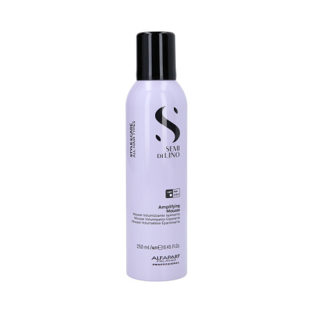 ALFAPARF SEMI DI LINO STYLE&CARE AMPLIFYING Pianka do włosów nadająca objętość 250ml - 1 ALFAPARF SEMI DI LINO STYLE&CARE AMPLIFYING Pianka do włosów nadająca objętość 250ml - 1