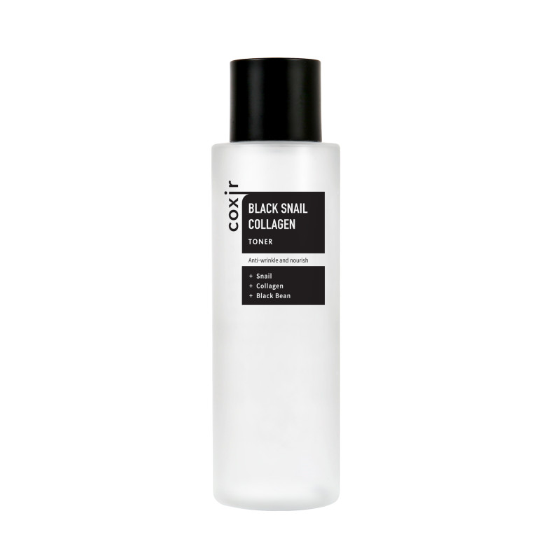 COXIR BLACK SNAIL COLLAGEN LINE Regenerujący tonik z mucyną ślimaka i kolagenem 150ml - 1