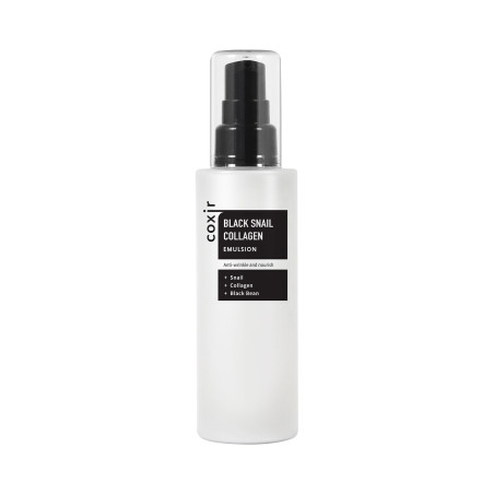 COXIR BLACK SNAIL COLLAGEN LINE Regenerująca emulsja z mucyną ślimaka i kolagenem 100ml - 1 COXIR BLACK SNAIL COLLAGEN LINE Regenerująca emulsja z mucyną ślimaka i kolagenem 100ml - 1