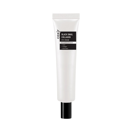 COXIR BLACK SNAIL COLLAGEN LINE Przeciwzmarszczkowy krem pod oczy z mucyną ślimaka i kolagenem 30ml - 1