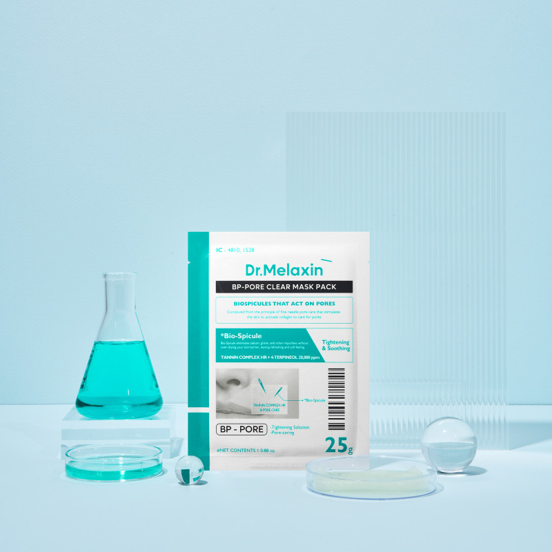 DR.MELAXIN BP LINE Maska oczyszczająca do porów 5x25g - 2