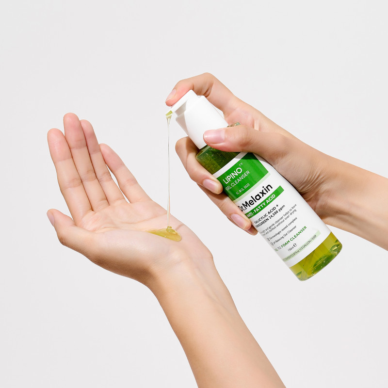 DR.MELAXIN LIPINO LINE Żel oczyszczający przeciwkwasowy 150ml - 2