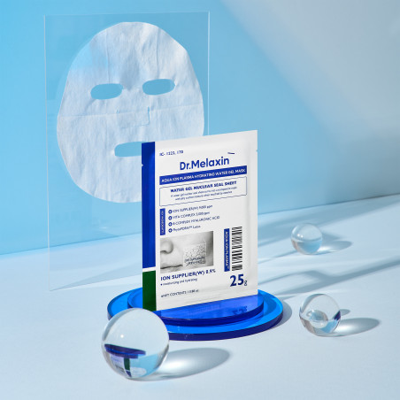DR.MELAXIN AQUA ION LINE Feuchtigkeitsspendende Gelmaske 5x25g