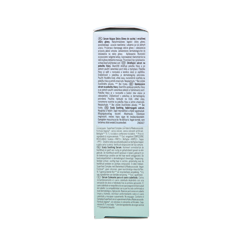 SCHWARZKOPF BONACURE SCALP Beruhigendes Serum für empfindliche und trockene Kopfhaut, 100 ml - 4