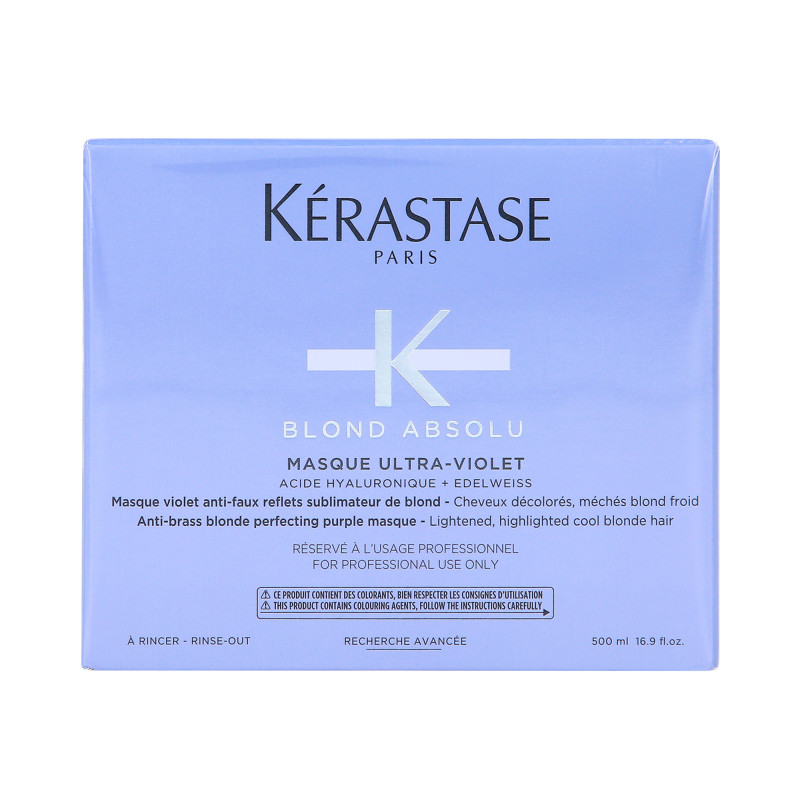 KÉRASTASE BLOND ABSOLU ULTRA VIOLET Neutralisierende Maske für blondes Haar 500ml - 1