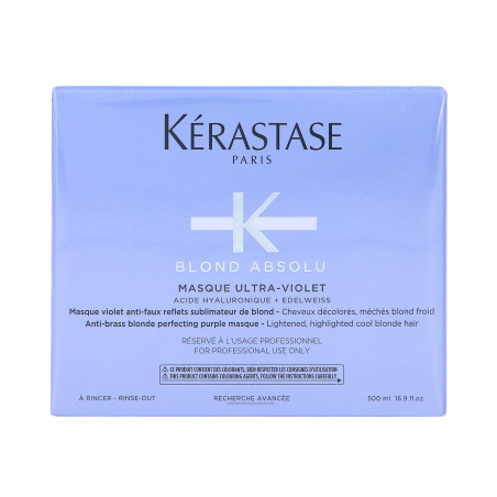 KÉRASTASE BLOND ABSOLU ULTRA VIOLET Neutralisierende Maske für blondes Haar 500ml - 1