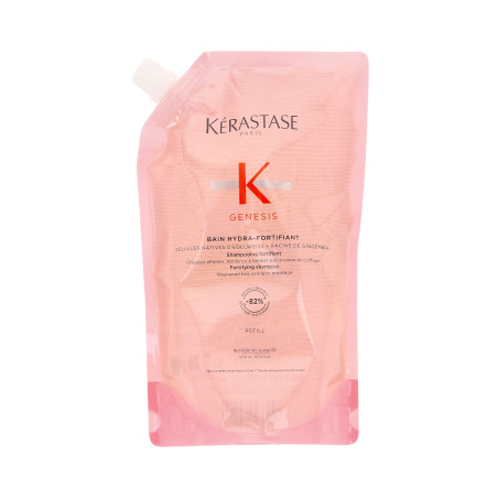 KÉRASTASE GENESIS BAIN REFILL Feuchtigkeitsspendendes und stärkendes Haarbad, Nachfüllpackung, 500 ml - 1 KÉRASTASE GENESIS BAIN REFILL Feuchtigkeitsspendendes und stärkendes Haarbad, Nachfüllpackung, 500 ml - 1