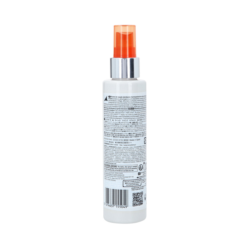 KÉRASTASE NUTRITIVE THERMIQUE SUBLIMATRICE Mgiełka termiczna do włosów cienkich i normalnych 150ml - 2