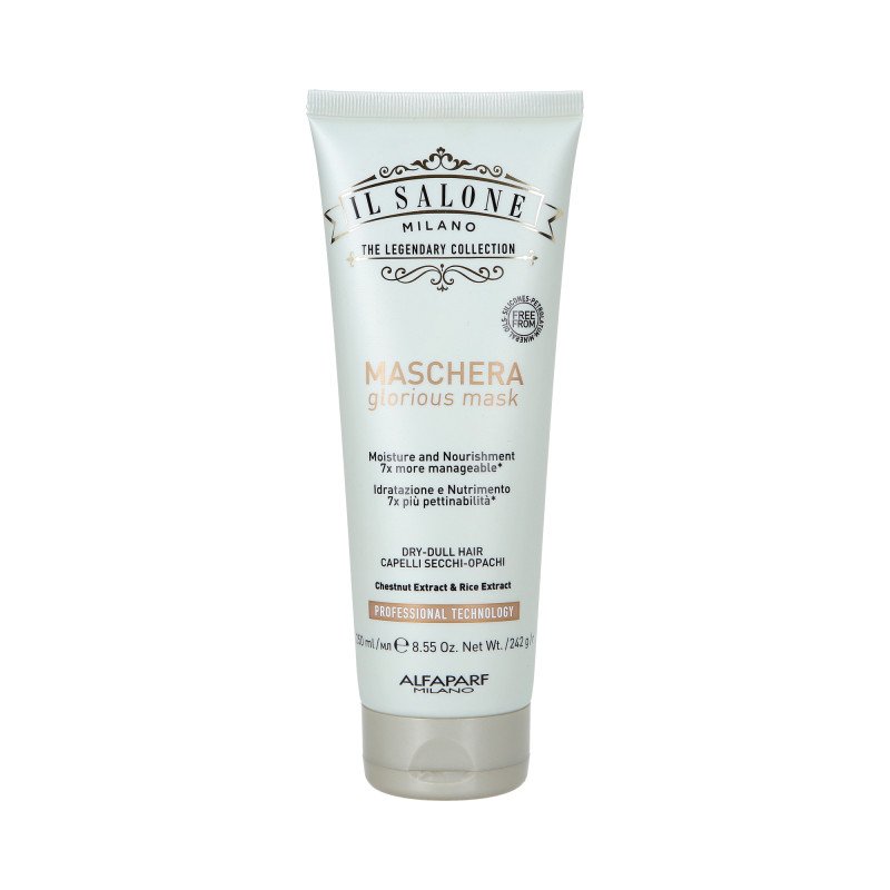 ALFAPARF IL SALONE MILANO Professionelle Maske für trockenes und stumpfes Haar 250 ml - 1