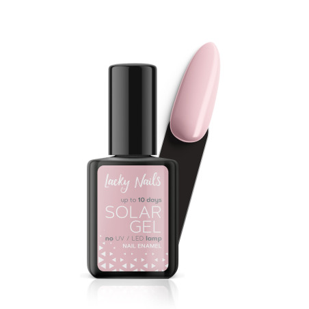 LACKY NAILS SOLAR GEL Lakier do paznokci, 03 Girly 10ml - 1