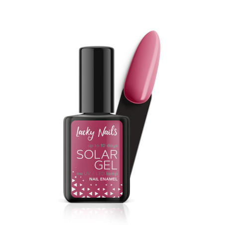 LACKY NAILS SOLAR GEL Smalto per unghie, 09 Fushia 10ml