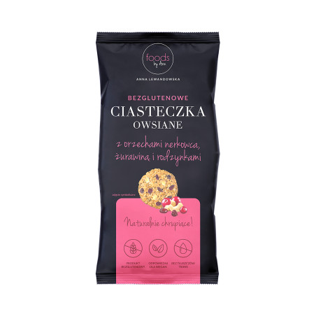 LEVANN FOODS VON ANN Haferkekse mit Cashews, Cranberries und Rosinen 100g - 1