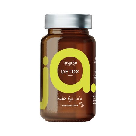 LEVANN “jA” Suplement diety Detox, 60 kapsułek