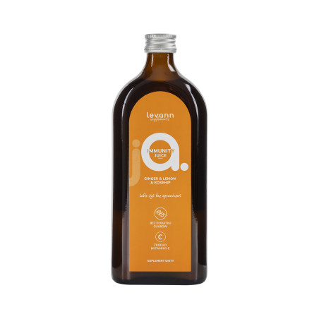 LEVANN “jA” IMMUNITY Naturalny sok wspierający odporność 500ml - 1 LEVANN “jA” IMMUNITY Naturalny sok wspierający odporność 500ml - 1