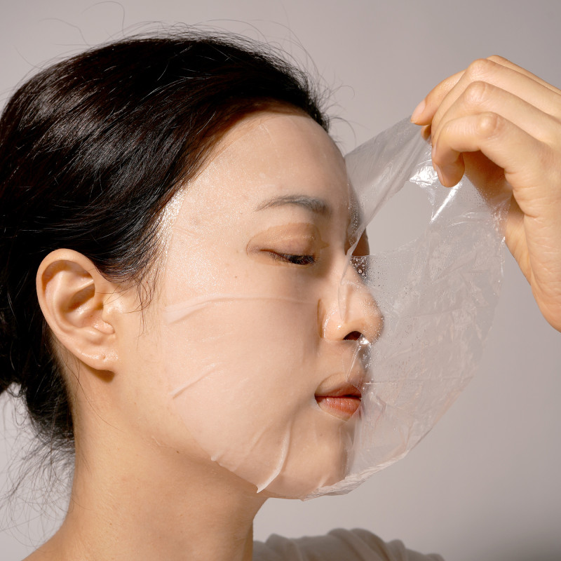 BARULAB AESTHETIC STEAMSHEET Feuchtigkeitsspendende Tuchmaske 22g (5 Stück) - 2