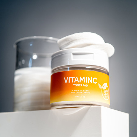 BARULAB THE CLEAN VEGAN Płatki tonizujące z witaminą C 160g