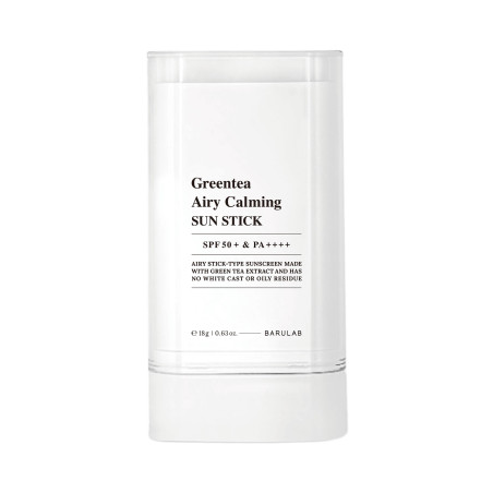 BARULAB GREENTEA Krem przeciwsłoneczny w sztyfcie z zieloną herbatą 19g