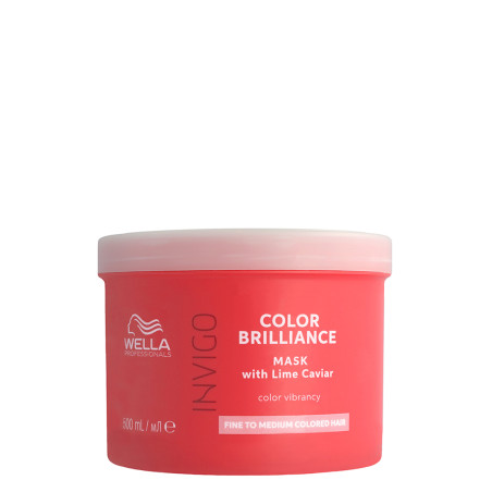 WELLA PROFESSIONALS INVIGO COLOR BRILLIANCE Maschera per capelli colorati e sottili 500ml - 2