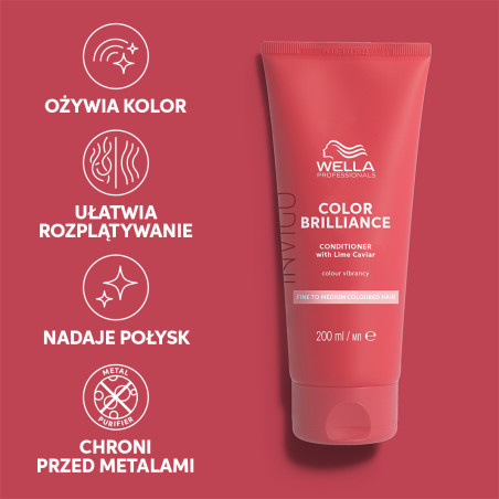 WELLA PROFESSIONALS INVIGO COLOR BRILLIANCE Conditioner für dünnes Haar 1000ml