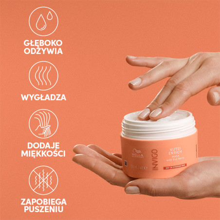 WELLA PROFESSIONALS INVIGO NUTRI-ENRICH GOJI Maska do włosów suchych 75ml