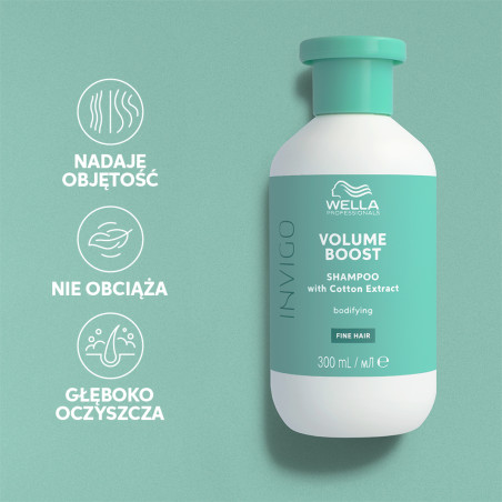 WELLA PROFESSIONALS INVIGO VOLUME BOOST Szampon zwiększający objętość 1000ml