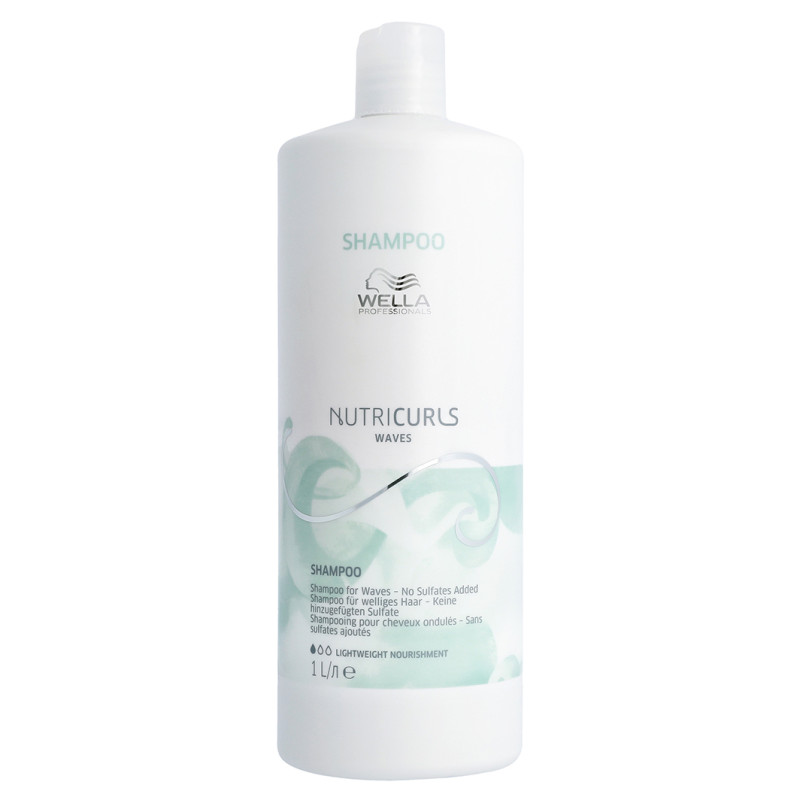 WELLA PROFESSIONALS NUTRICURLS Waves Szampon do włosów falowanych 1000ml - 3