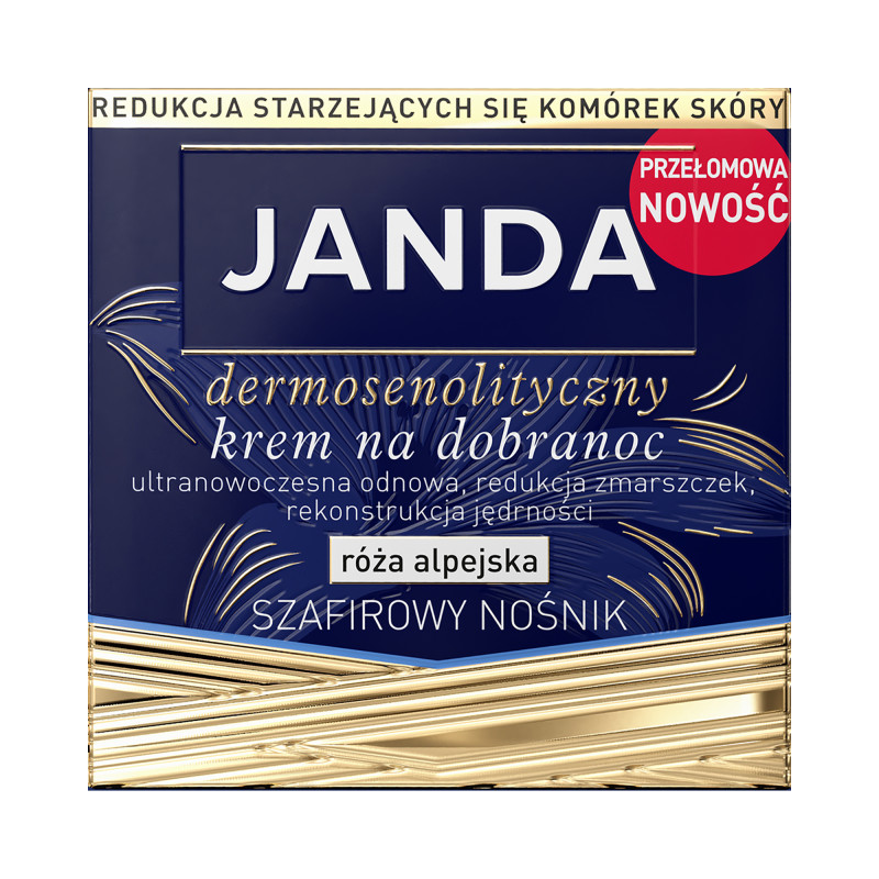 JANDA RÓŻA ALPEJSKA Dermosenolityczny krem na noc 50 ml