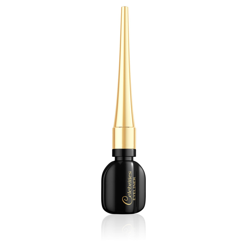 EVELINE COSMETICS CELEBRITES Flüssiger Eyeliner, braun 4ml