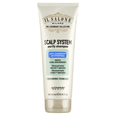 ALFAPARF IL SALONE MILANO SCALP SYSTEM PURIFY Przeciwłupieżowy szampon do włosów 250ml - 1 ALFAPARF IL SALONE MILANO SCALP SYSTEM PURIFY Przeciwłupieżowy szampon do włosów 250ml - 1